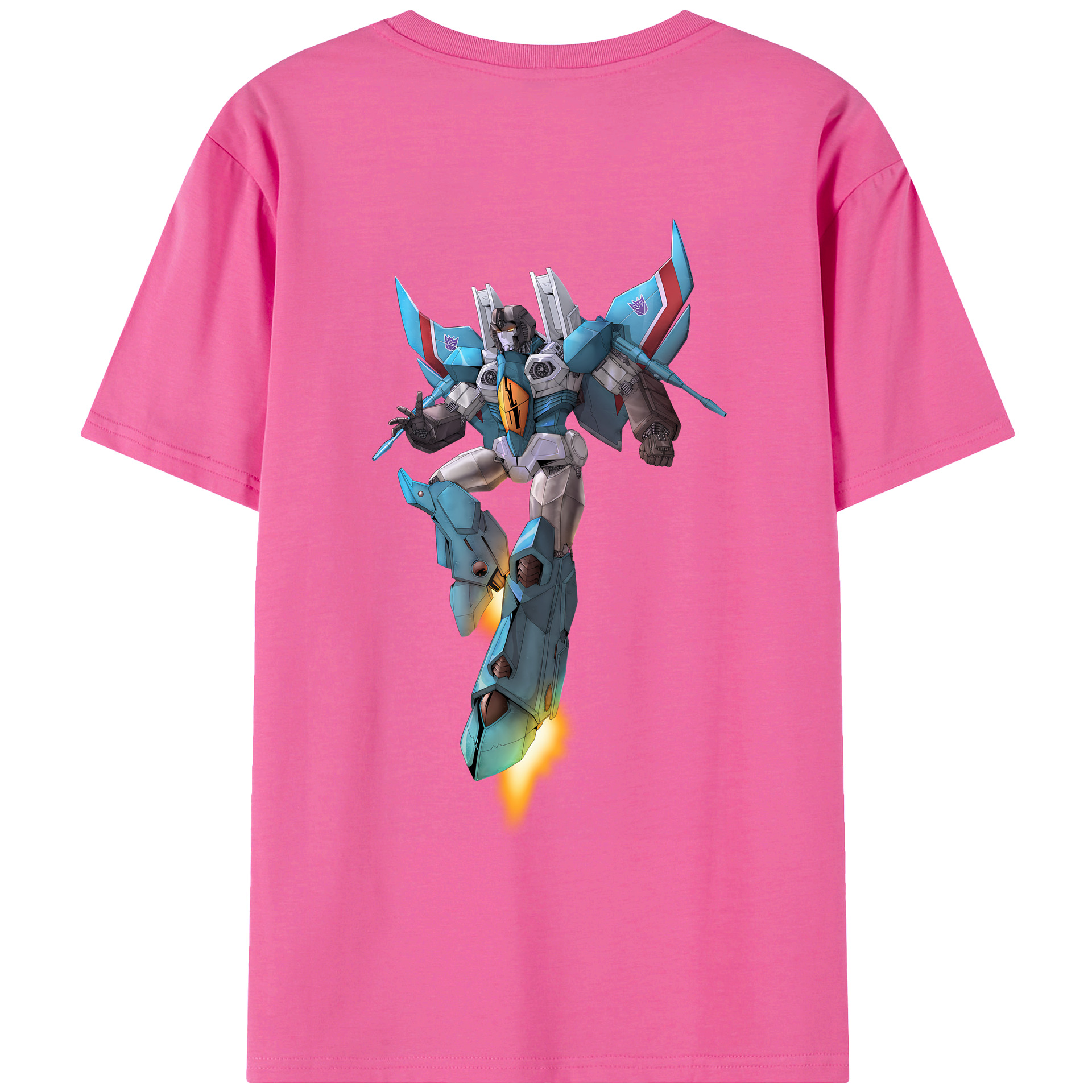 （画像用） Transformers トランスフォーマー レディース半袖Tシャツ(バックプリント)